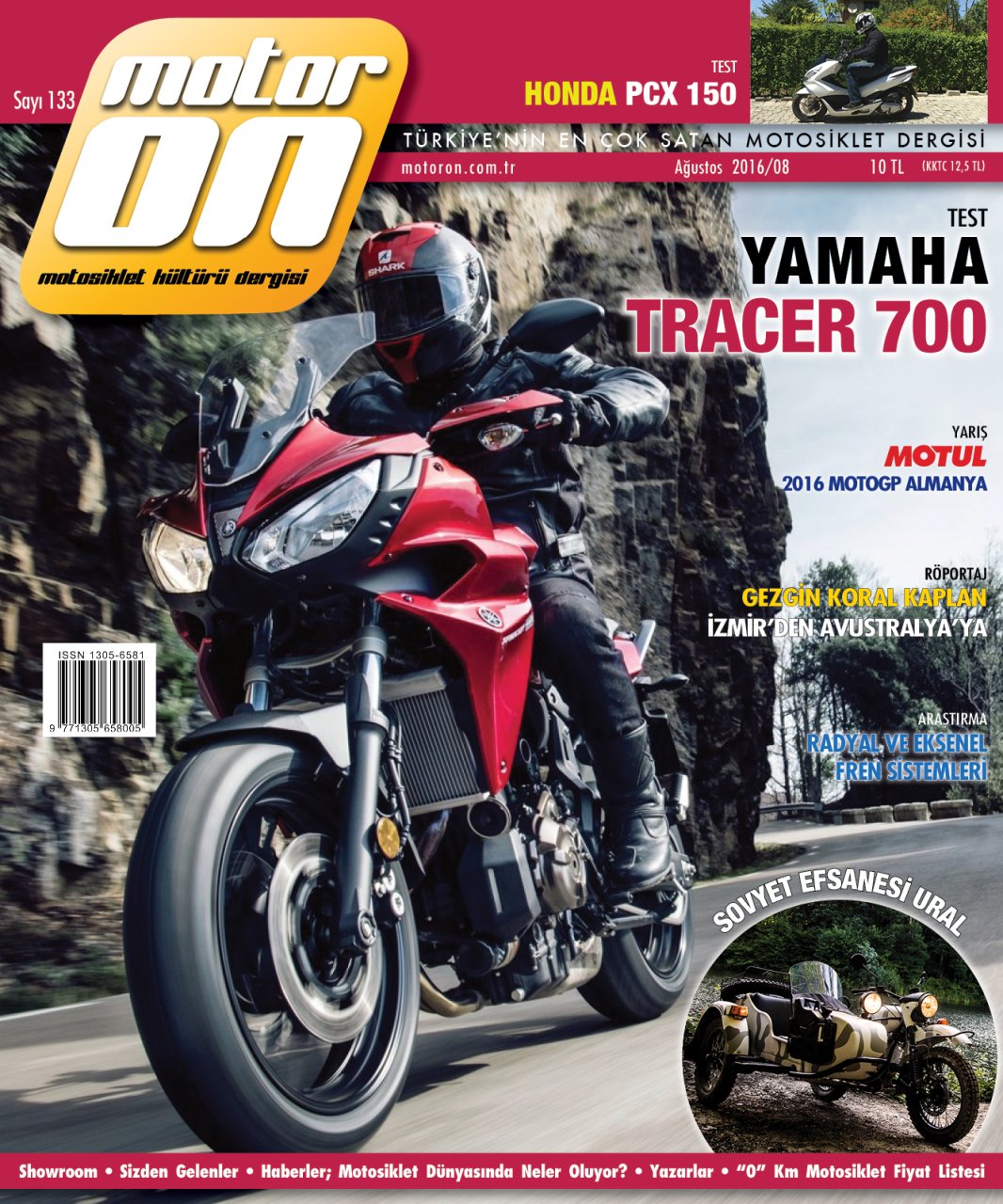 Motoron Dergisi Ağustos 2016