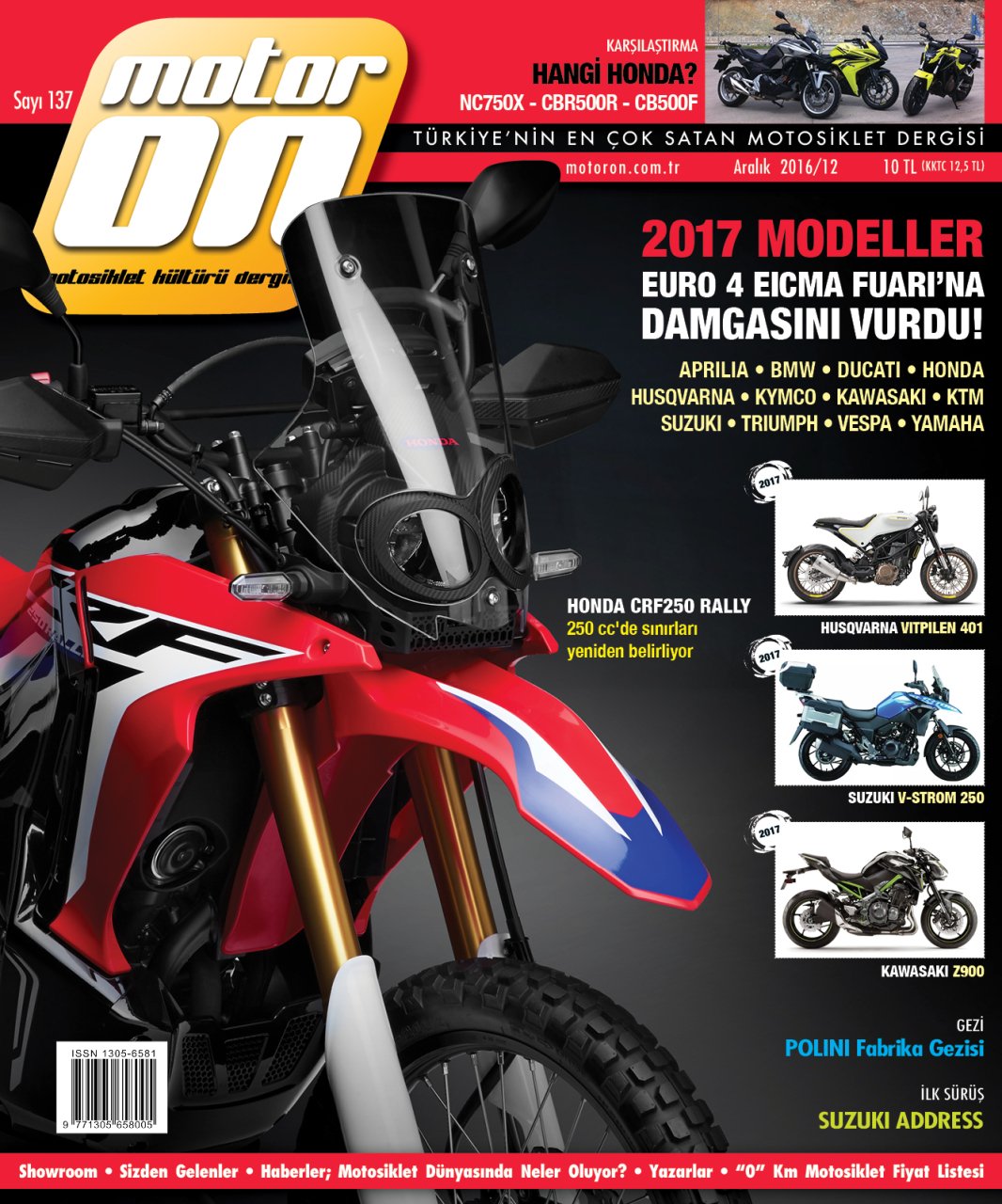 Motoron Dergisi Aralık 2016
